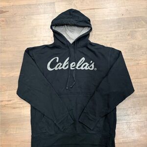 Cabela's Men's Black Hoodie
